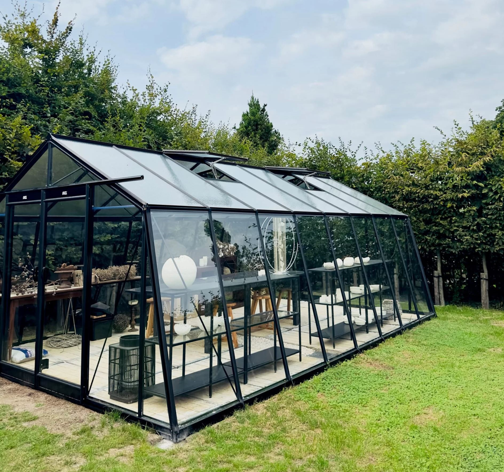 Serre ACD Prestige S208 - 3.80 x 5.93m - Blackline