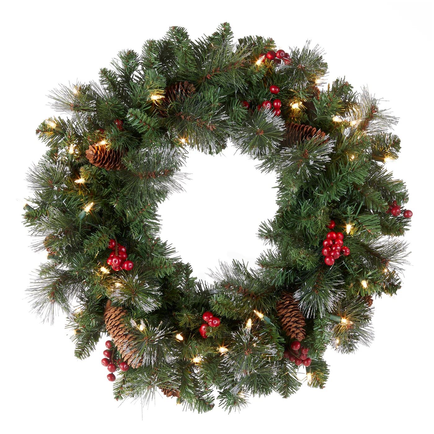 Glittery-Silver-Crestwood-Wreath-d61-50LB