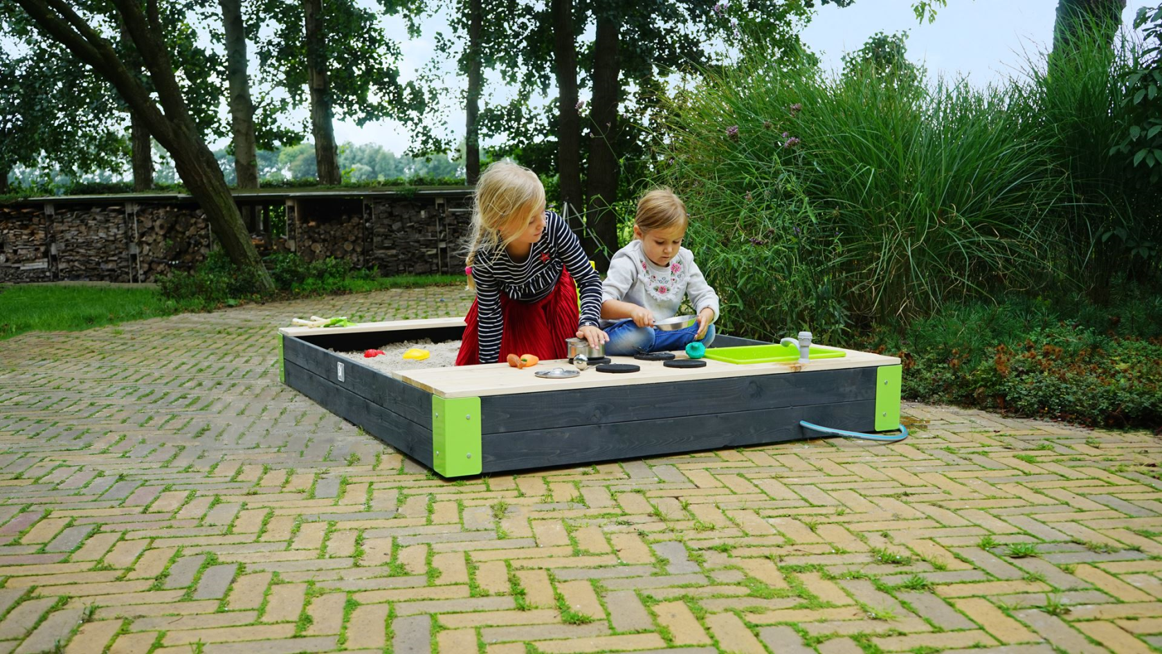 EXIT Aksent wooden sandbox 200x140cm