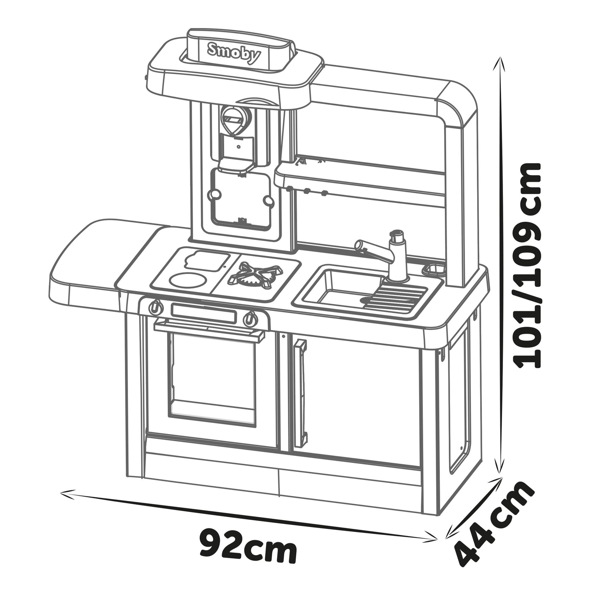 Smoby-Tefal-Evolutieve-Keuken