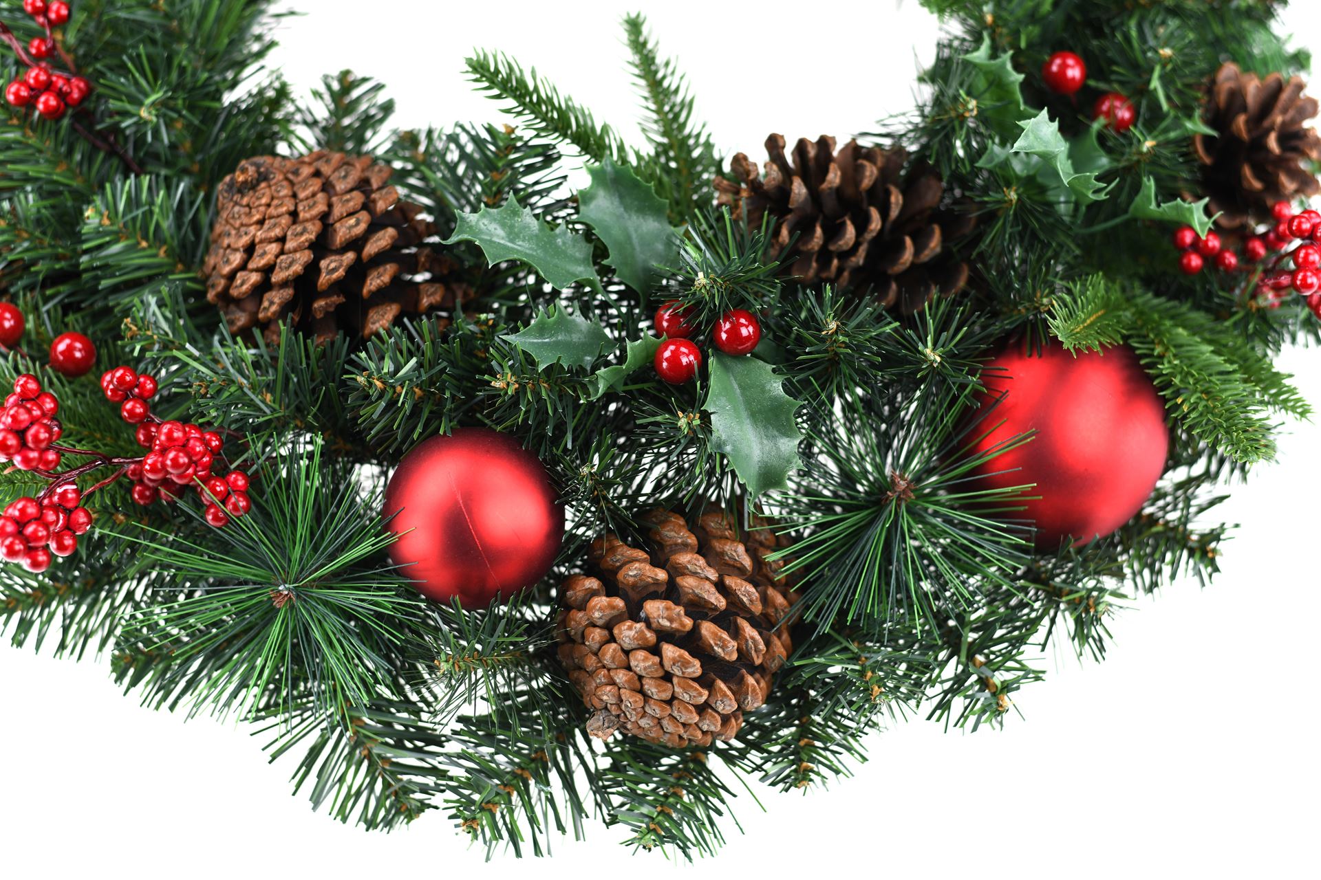 Victoria-Wreath-Cones-Red-Deco-mat-d60cm