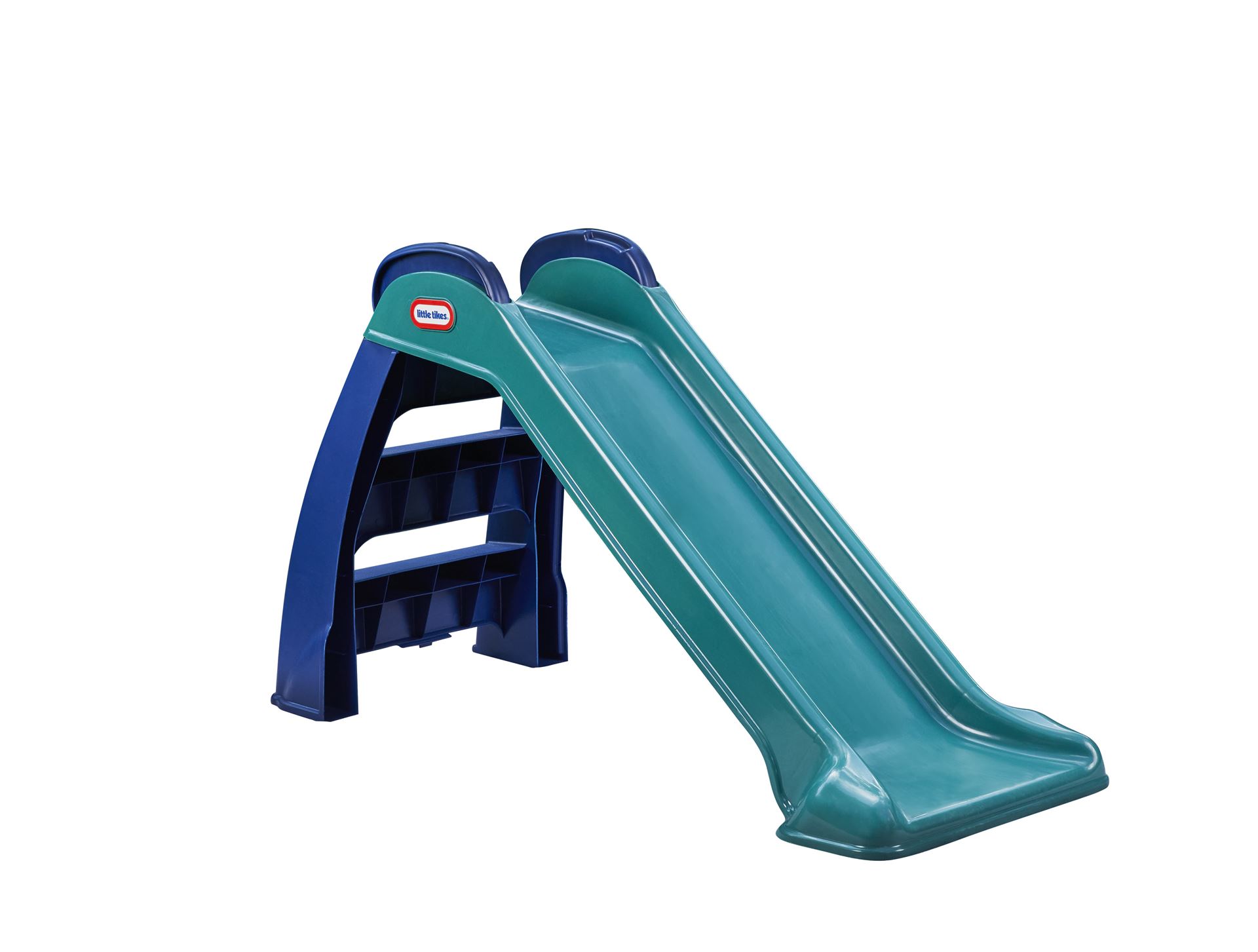 Little-Tikes-glijbaan-first-slide-jungle-70cm-hoog-blauw-groen