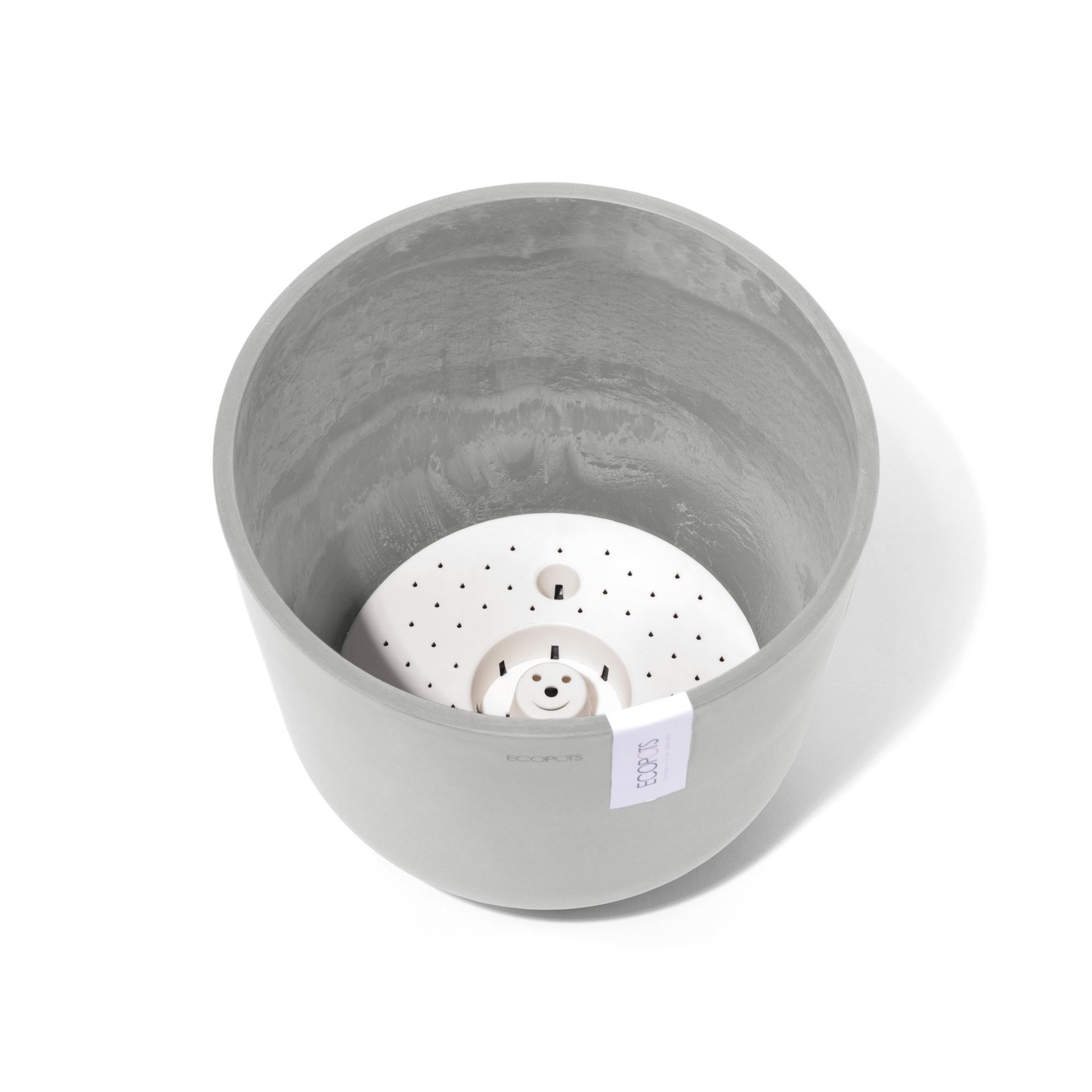 Ecopots-oslo-white-grey-25-cm-H21-8-cm-incl-waterreservoir