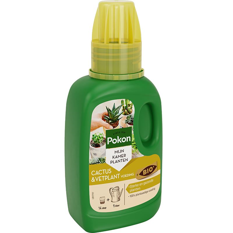 Pokon meststof voor cactus en vetplanten - 250ml - bio