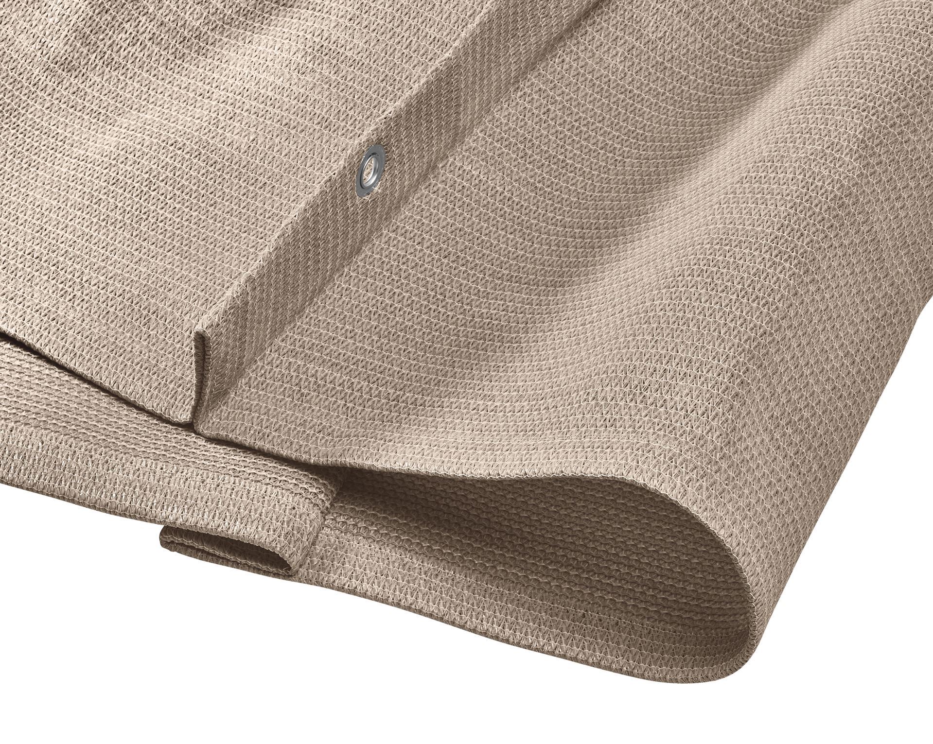 Platinum-Sun-Shade-Harmonica-Schaduwdoek-B290xL400-Kleur-Greige