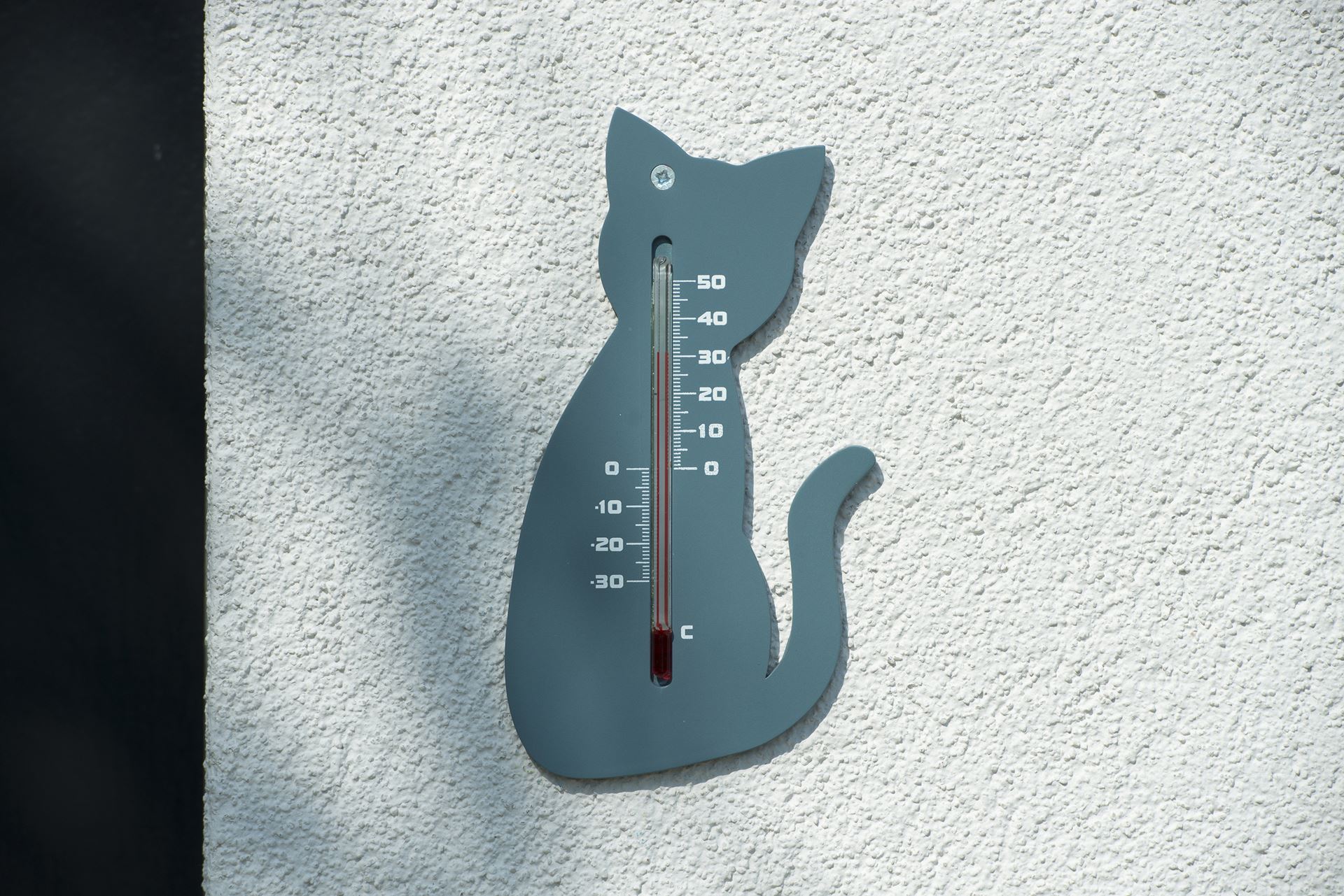 Muurthermometer-kunststof-grijs-kat-15x9-5x0-3cm