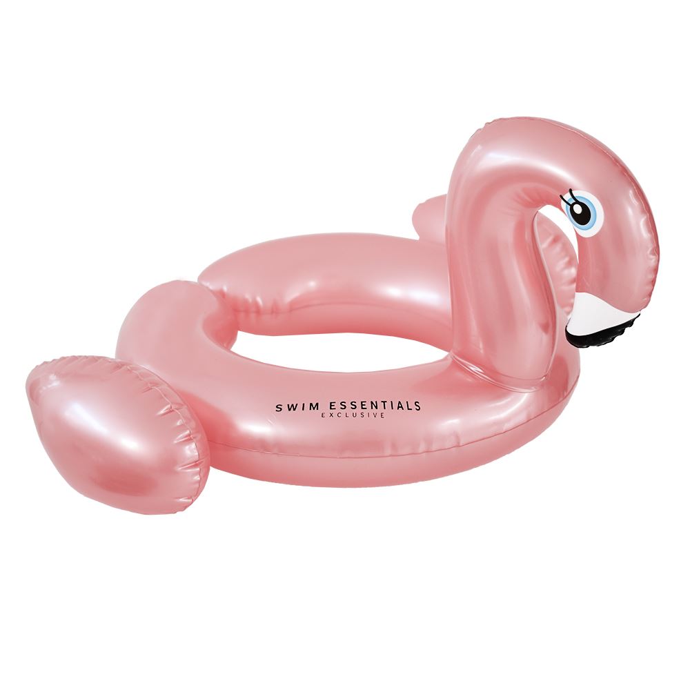 Swim Essentials inflatable swimming band Flamingo - rose gold - Ø55cm