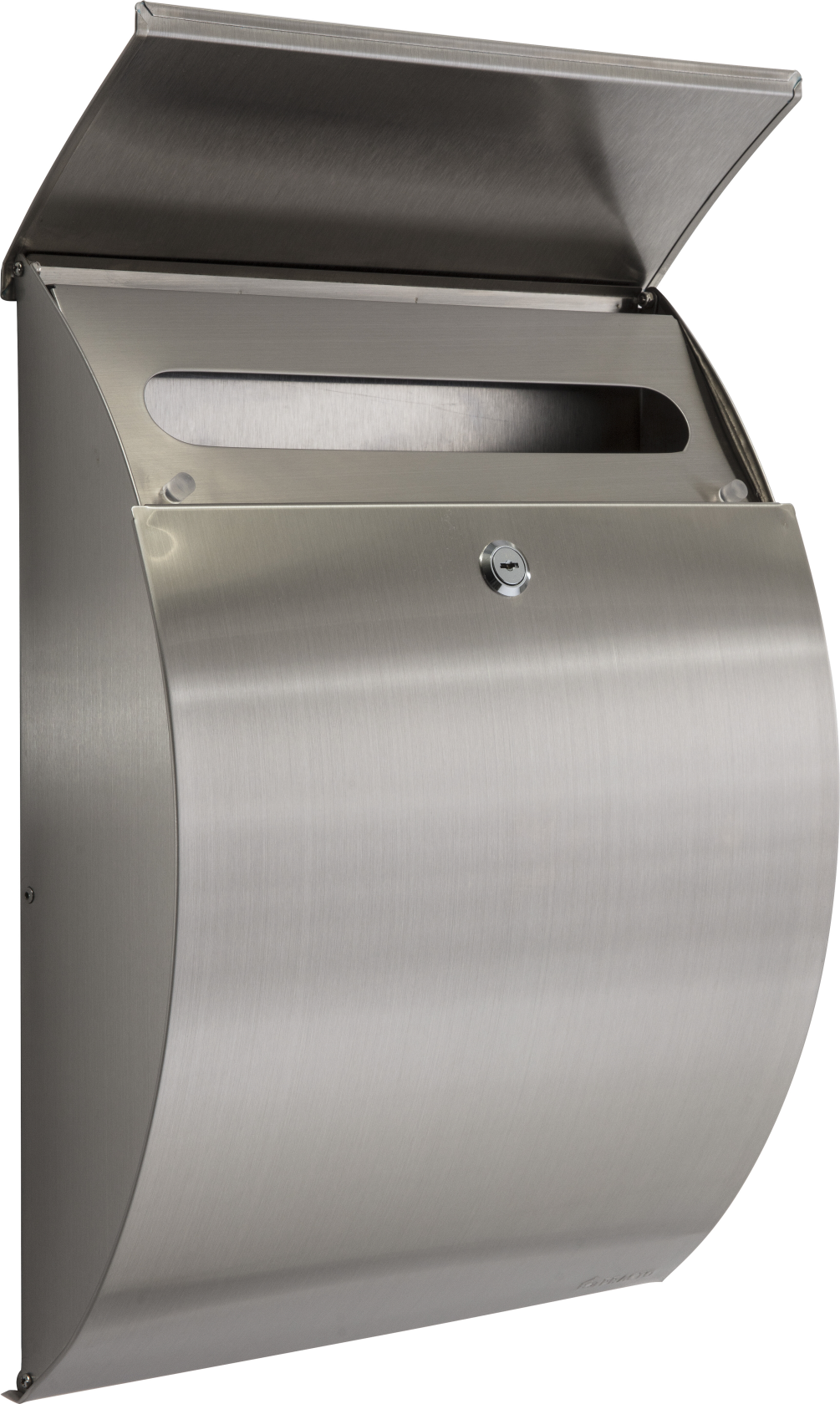 Practo Garden las vegas inox - Letterbox in stainless steel - 12x33x45cm