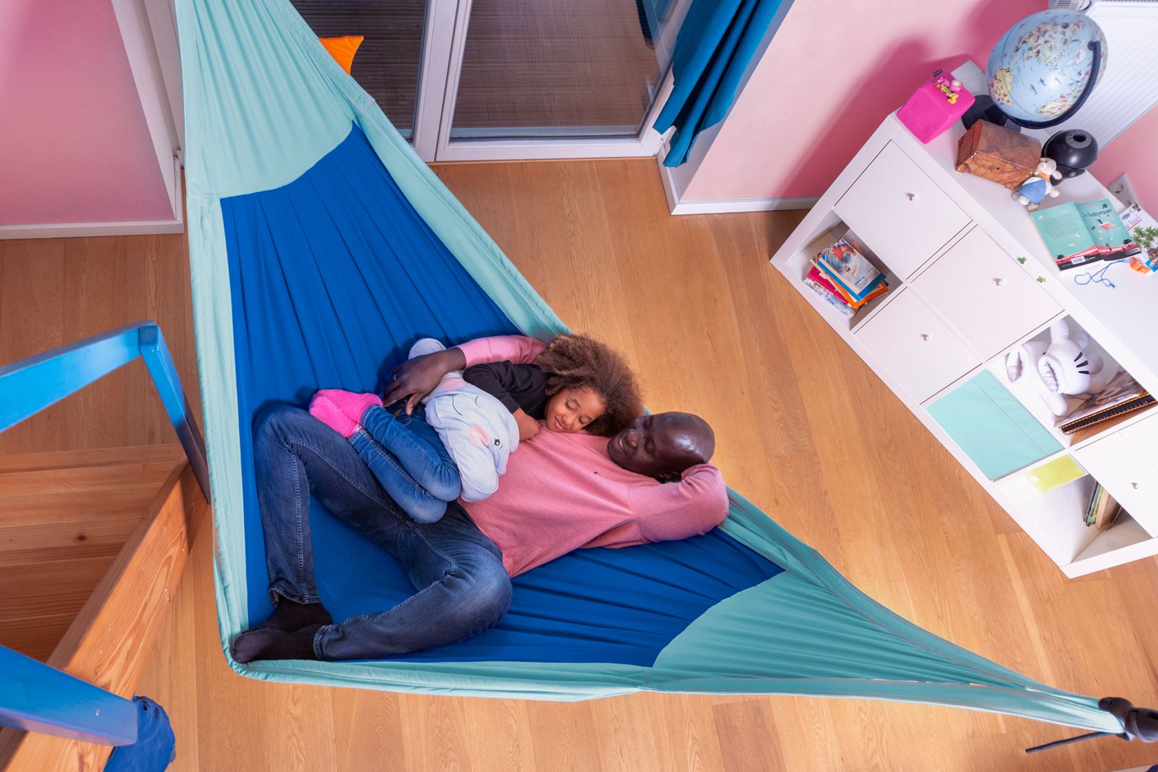 LA-SIESTA-Moki-Dolphy-Organic-Cotton-Max-Kids-Hammock-with-Suspension