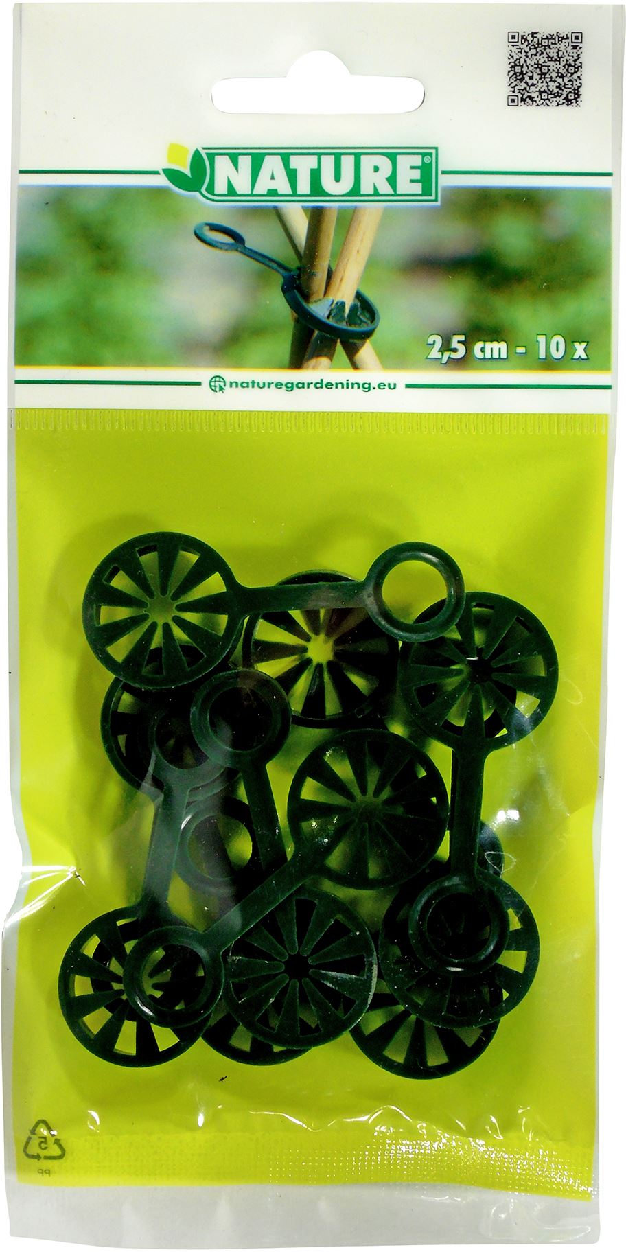 Kunststof-ring-voor-plantstokken-wigwam-groen-8-mm-set-a-10-stuks