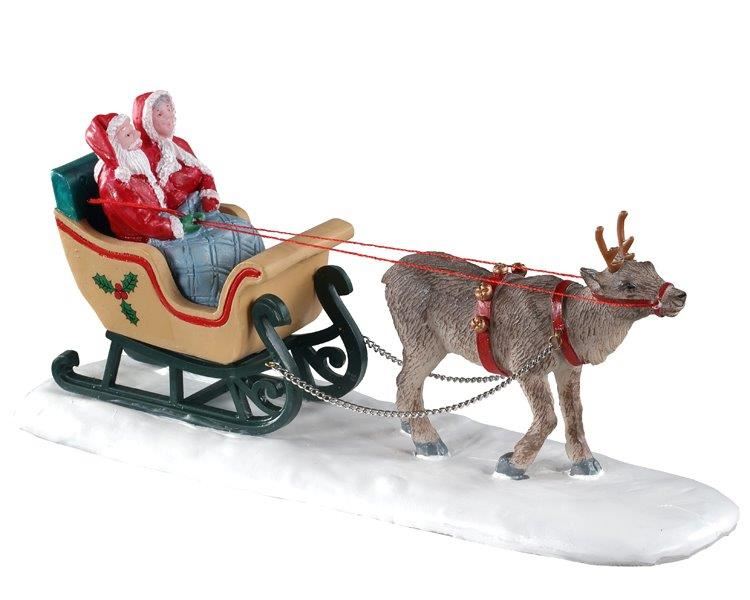 Lemax - 'North Pole Sleigh Ride' - Figuur