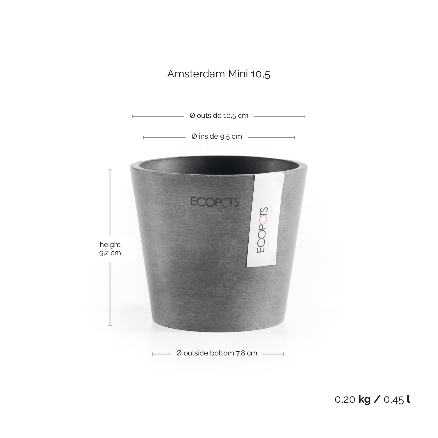 Ecopots-amsterdam-mini-grey-10-5-cm-H9-2-cm