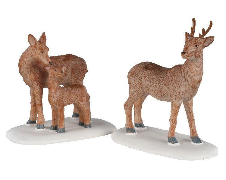 Lemax-Deer-Family-Set-Of-2