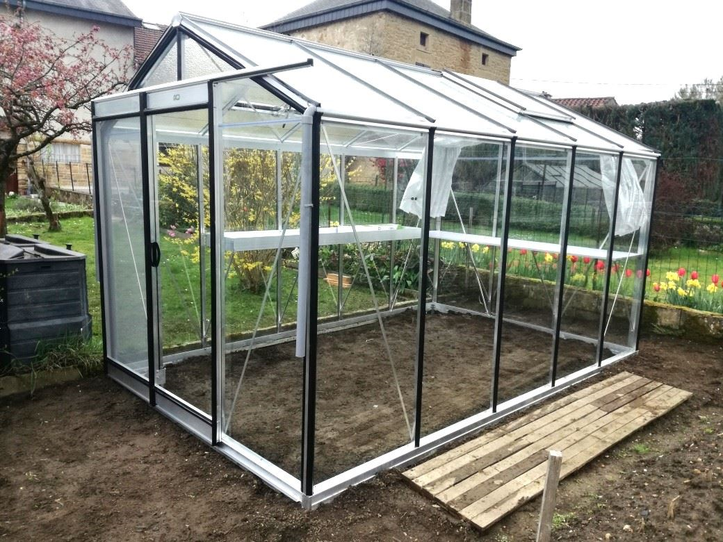 ACD greenhouse Prestige R205 - 2,32 x 3,71m - Aluminium