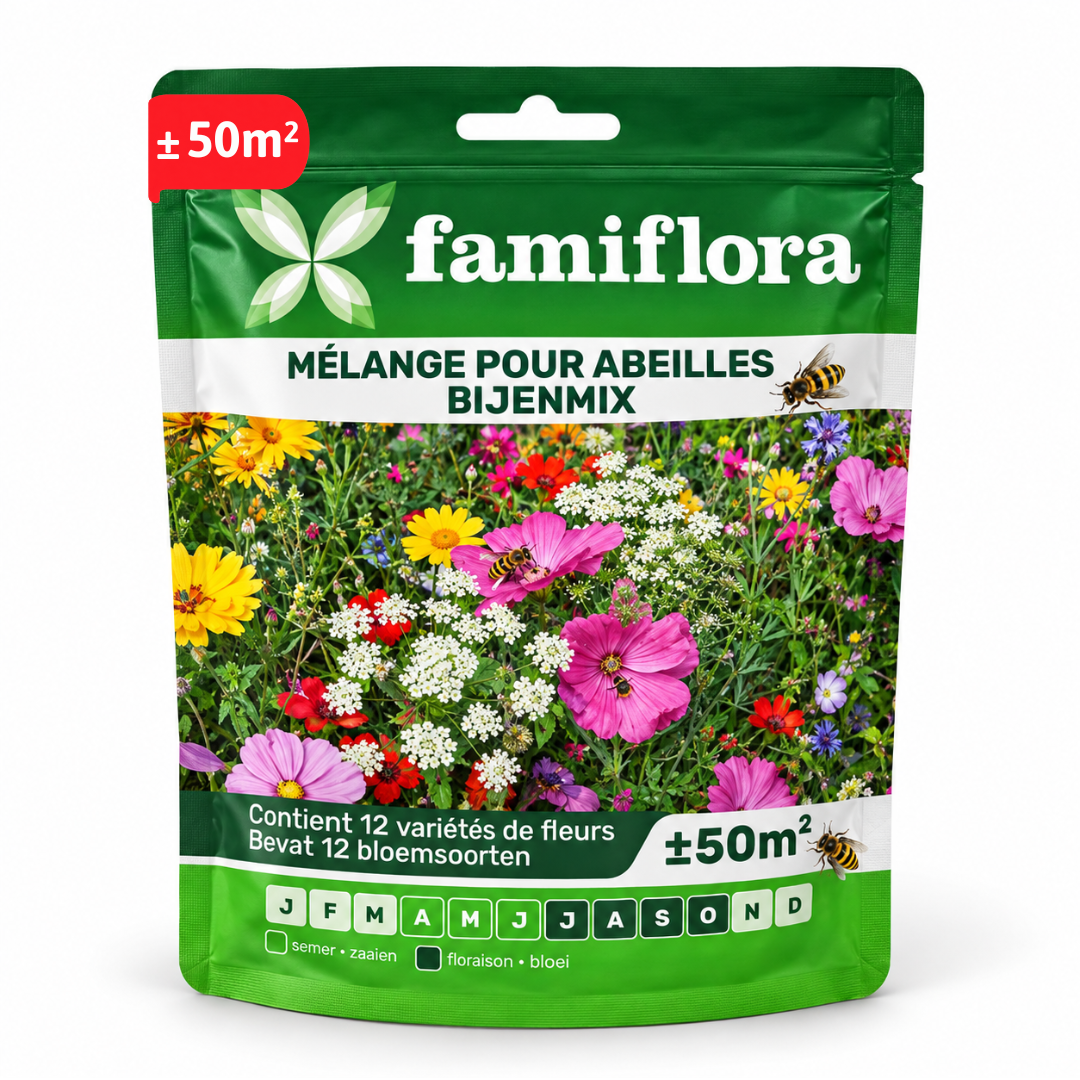 Famiflora bloemenweide - bijenmix - voor 50m²