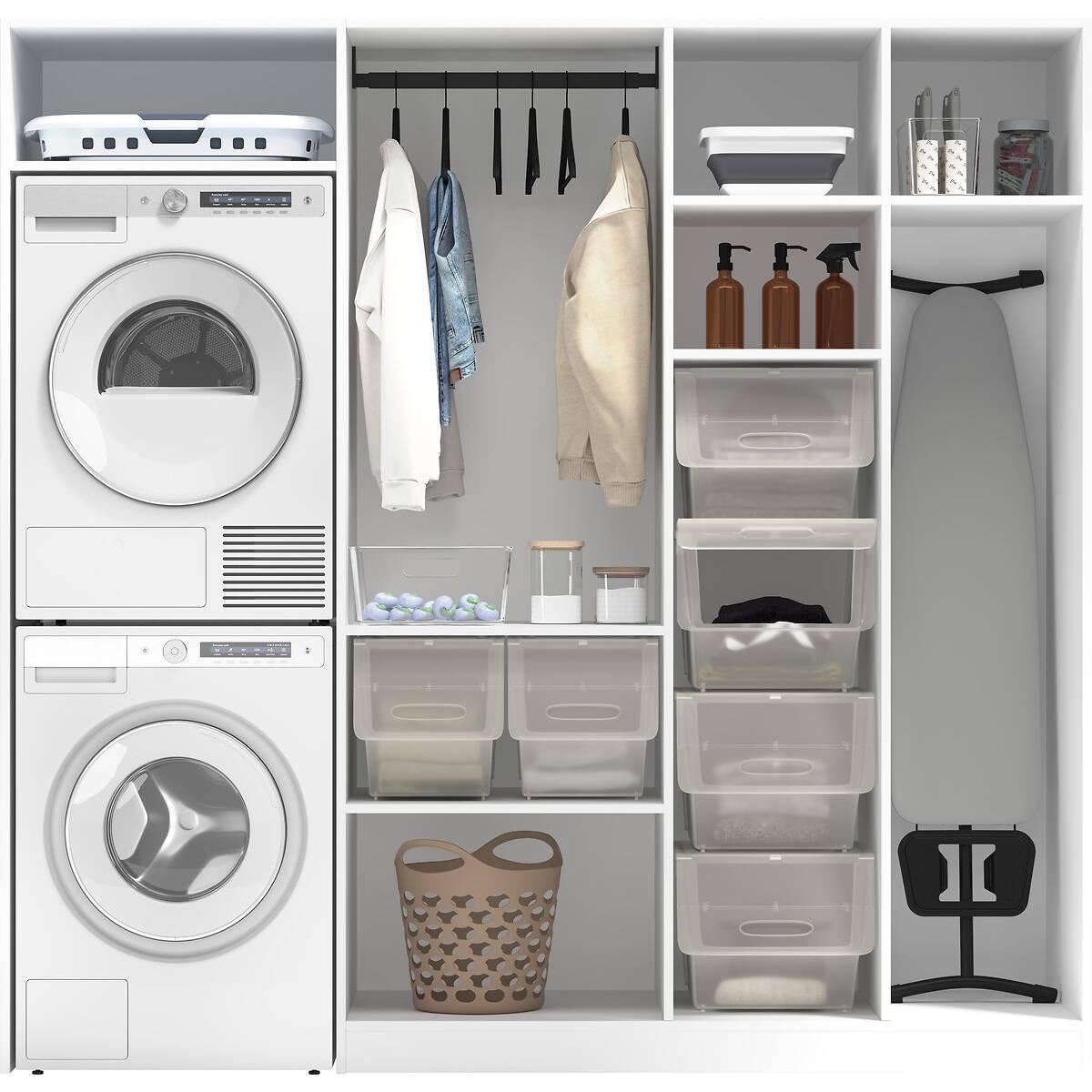 Wasmand-8L-uitplooibaar-wit-grijs