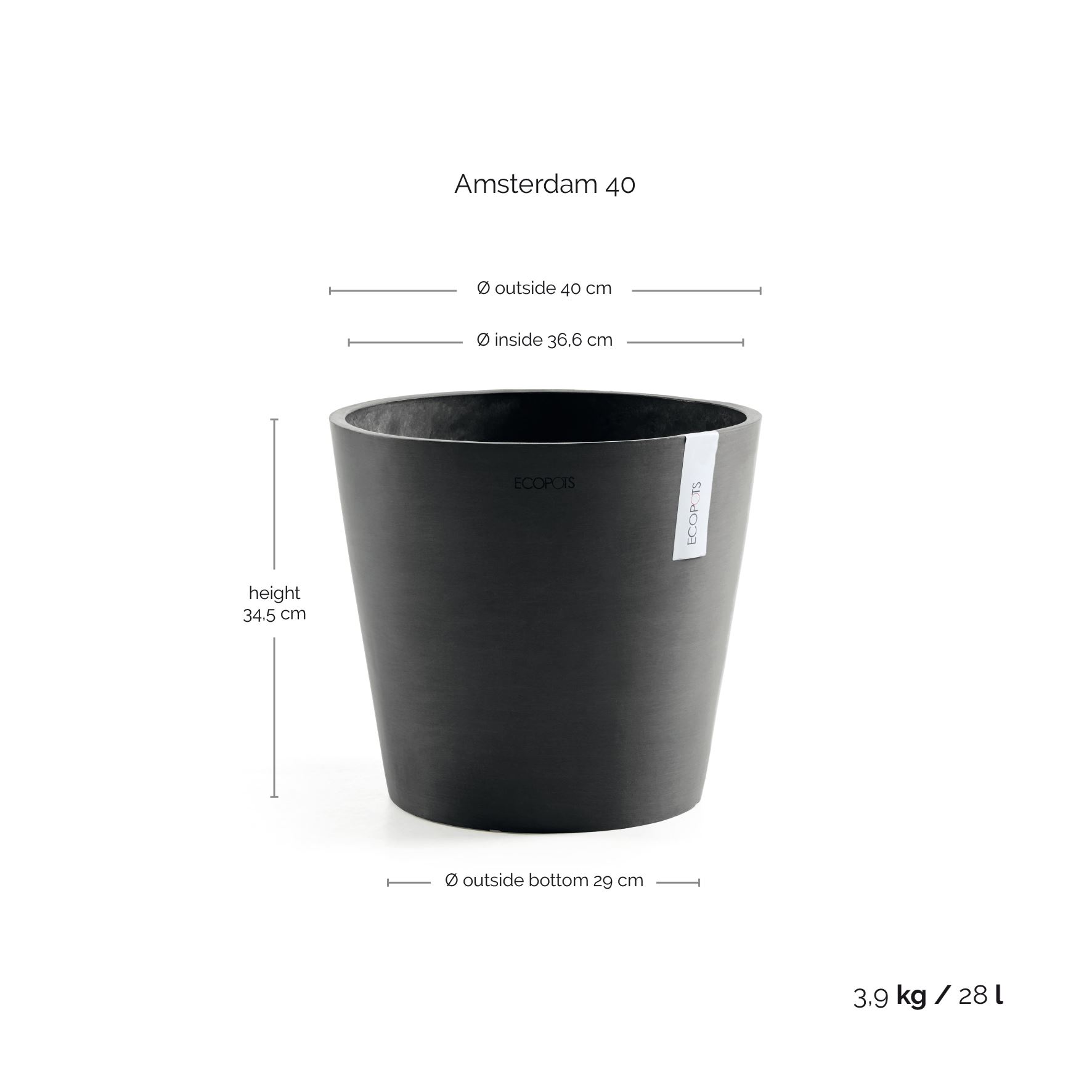 Ecopots-amsterdam-dark-grey-40-cm-H35-cm