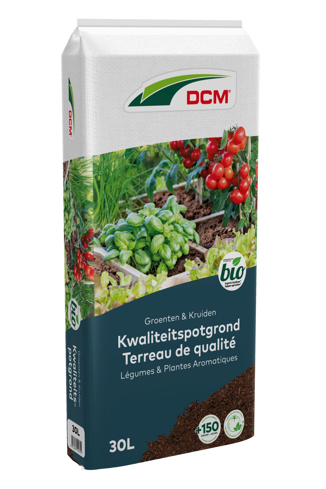 DCM potgrond voor groenten & kruiden - 30l