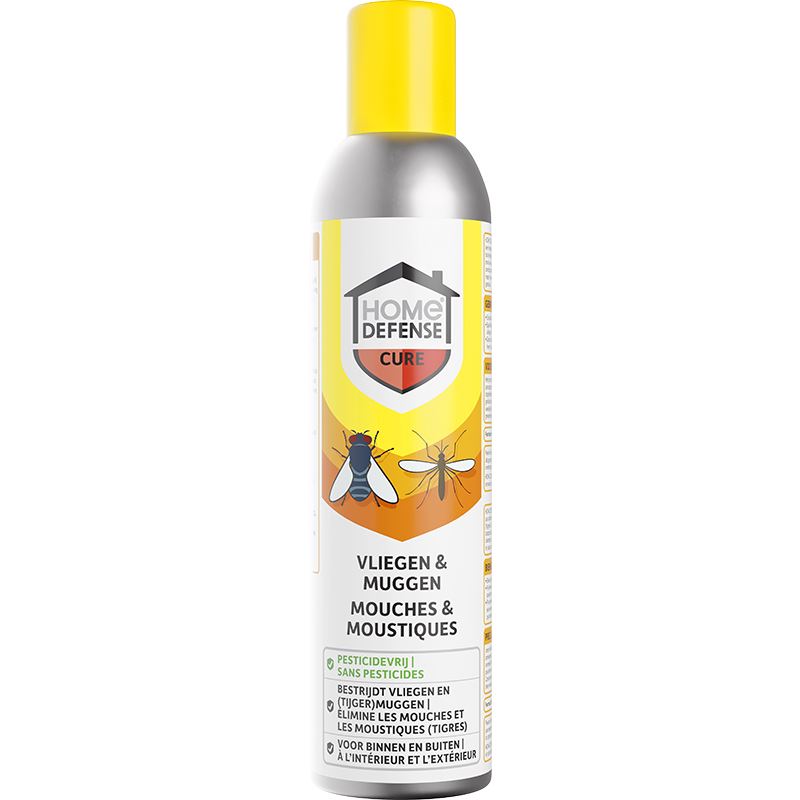 Home Defense Fly Spray and Mosquito Spray - Pesticide Free - 300ml - For Indoor & Outdoors
