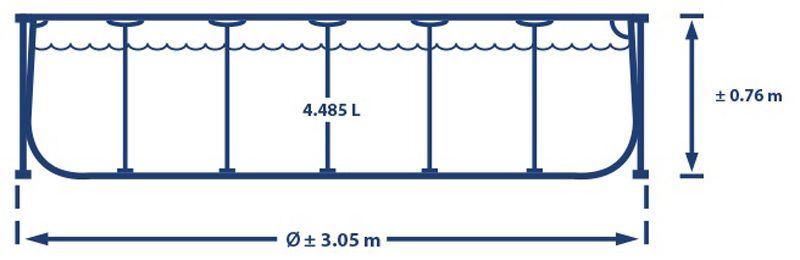 Intex-Prism-Frame-opbouwzwembad-rond-305-x-H76-cm