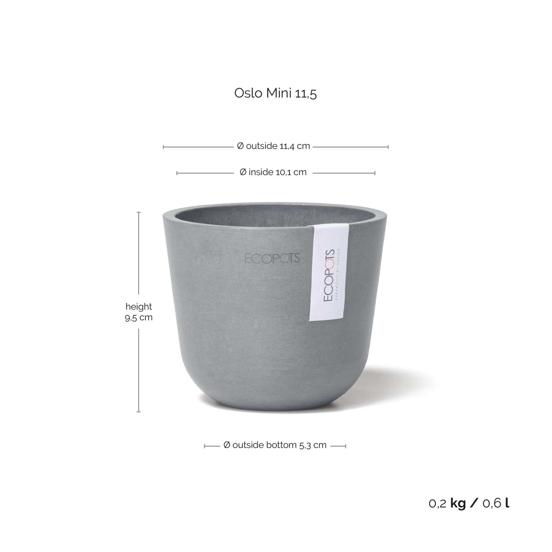 Ecopots-oslo-mini-blue-grey-11-5-cm-H10-cm