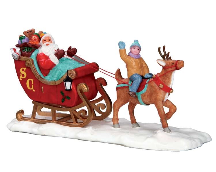 Lemax-santa-s-sleigh