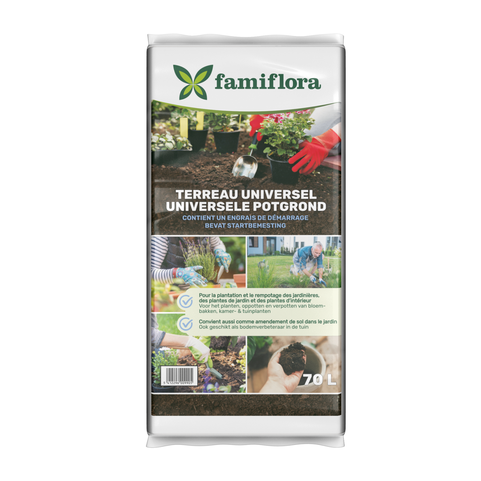Famiflora universele potgrond 70L