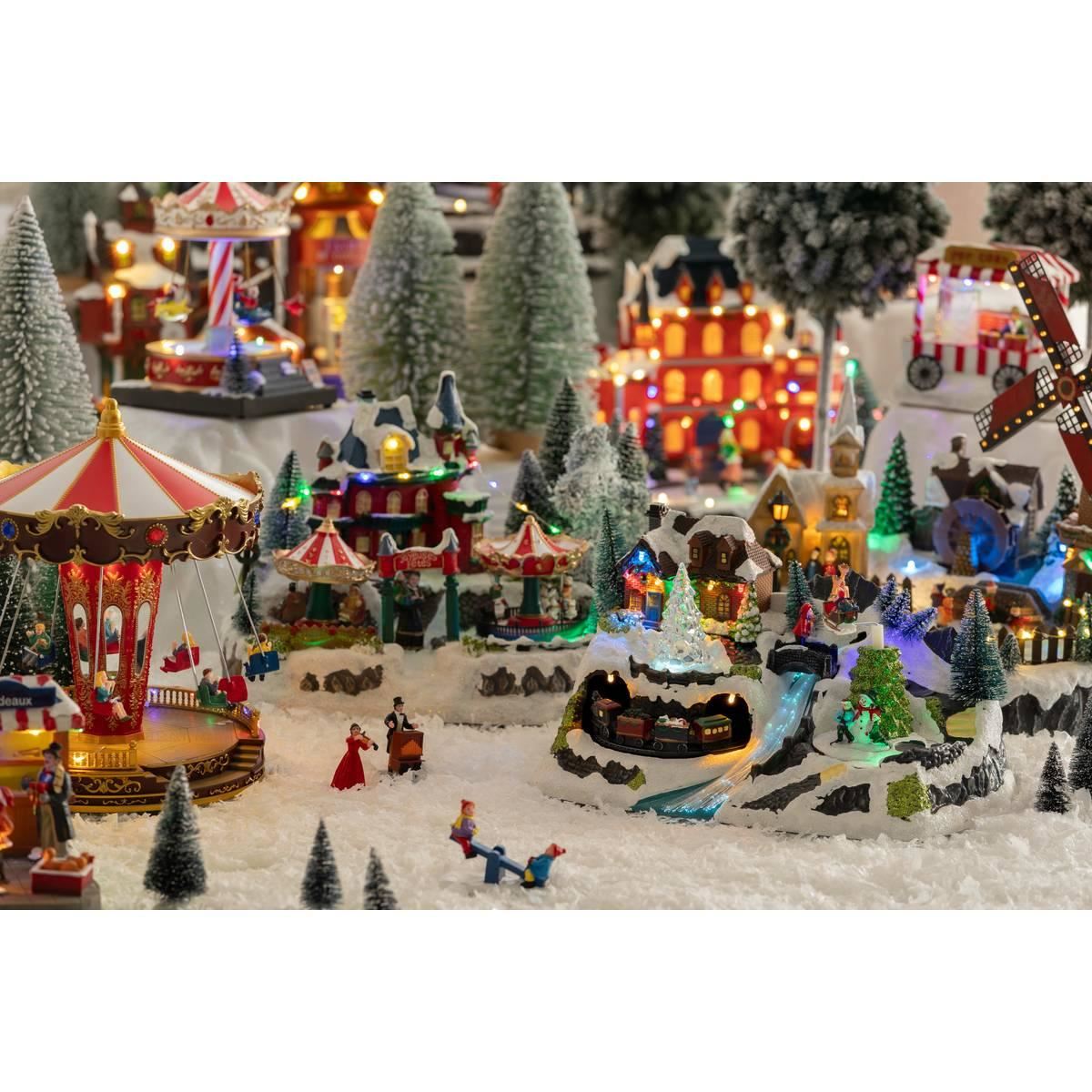 kerstdorp-trein-31x19x19cm