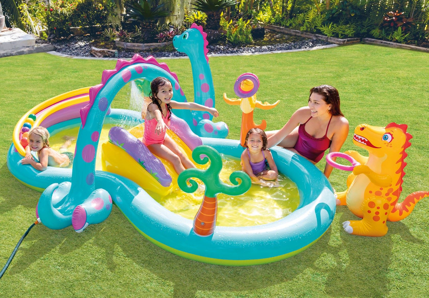 Intex inflatable water park Dinoland - L333 x W229 x H112 cm