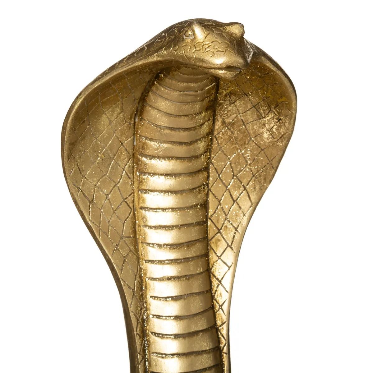 Deco-cobra-Coco-H36cm-goud