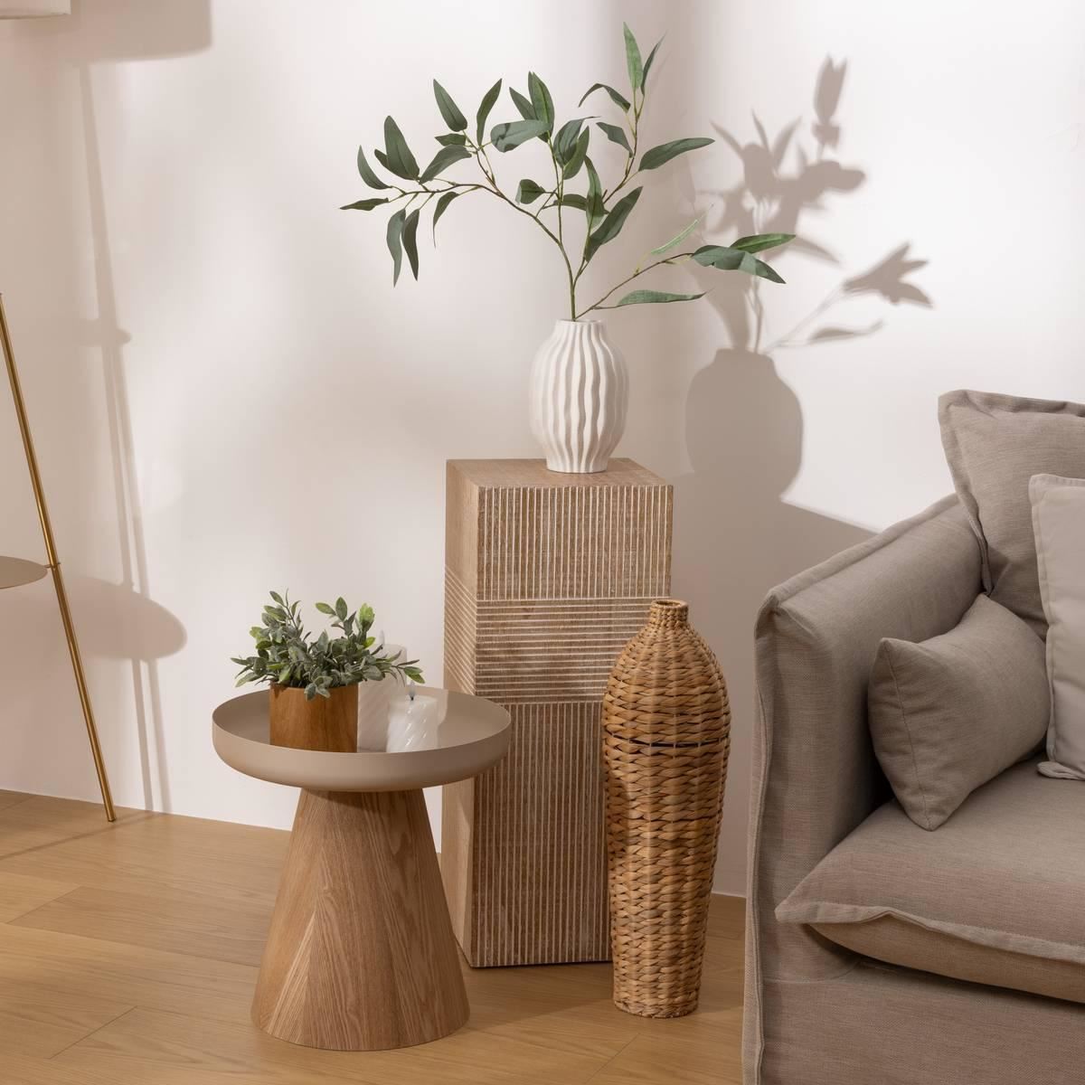 Salontafel-Hercyna-40-cm-in-beige-hout-en-metaal