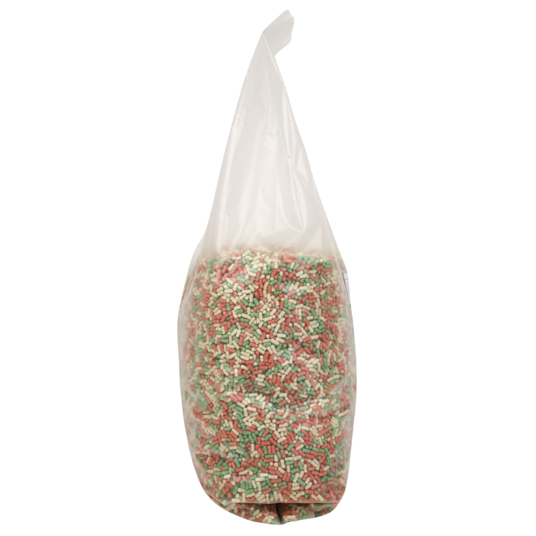 Famiflora kleurrijke Sticks Mix vijver vissenvoer - 40L (3KG) - Met spirulina - Geschikt voor verschillende vijvervissen