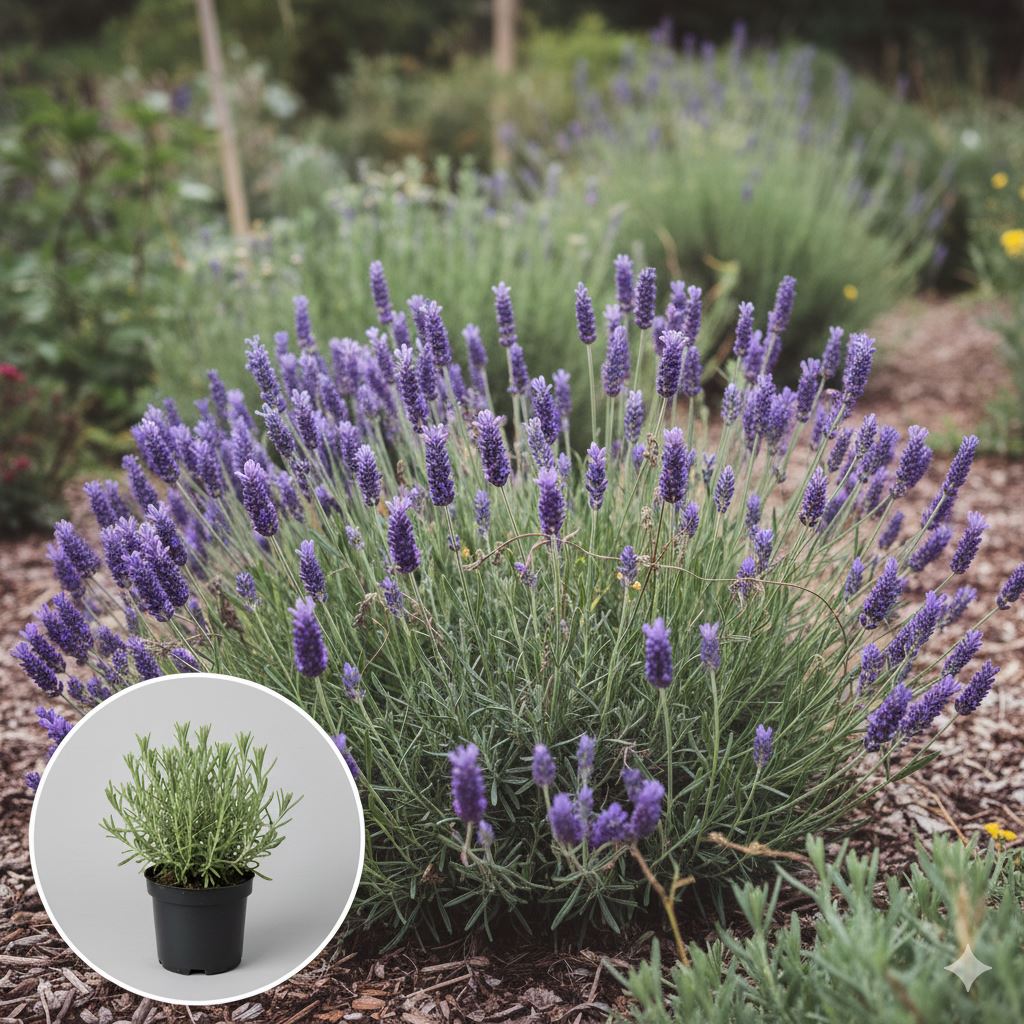Lavandula-angustifolia-Hidcote-pot-2L-Lavendel-