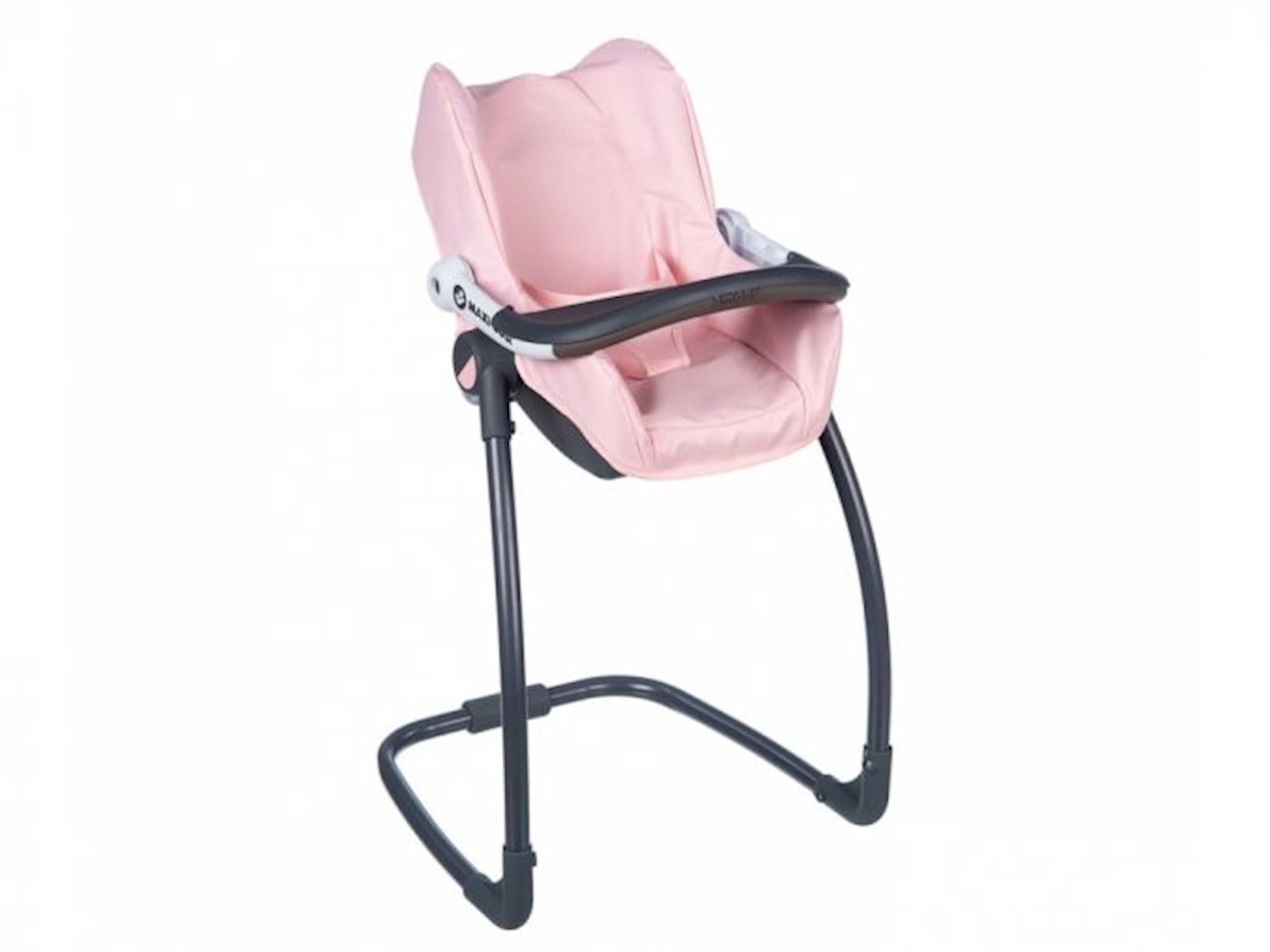 Smoby Maxi Cosi 3 in 1 car seat high dining chair swing for dolls pink