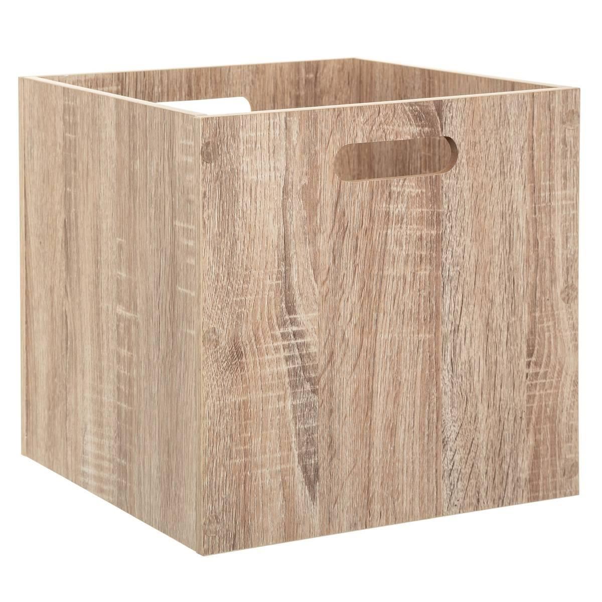 Opbergmand-31x31cm-houteffect