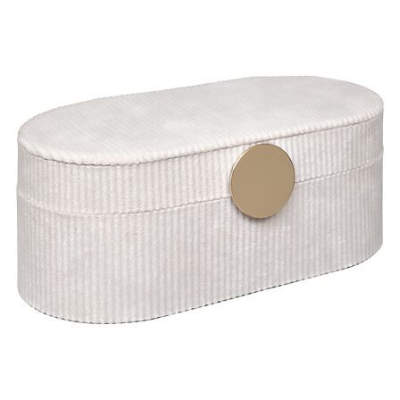Juwelendoos-Enya-13x10x25cm-fluweel-beige