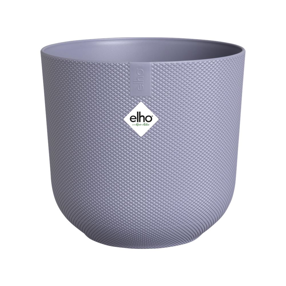 elho Jazz Round 23 - Lavender lilac (Purple) - Ø 23 x H 21 cm - Ideal for indoors - 100% recycled