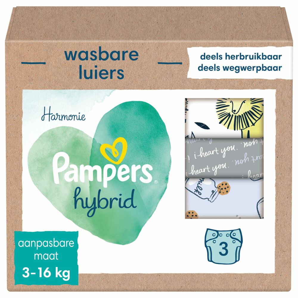 Pampers-Harmonie-Hybrid-startpaket-Wasbare-luiers-voor-baby-s