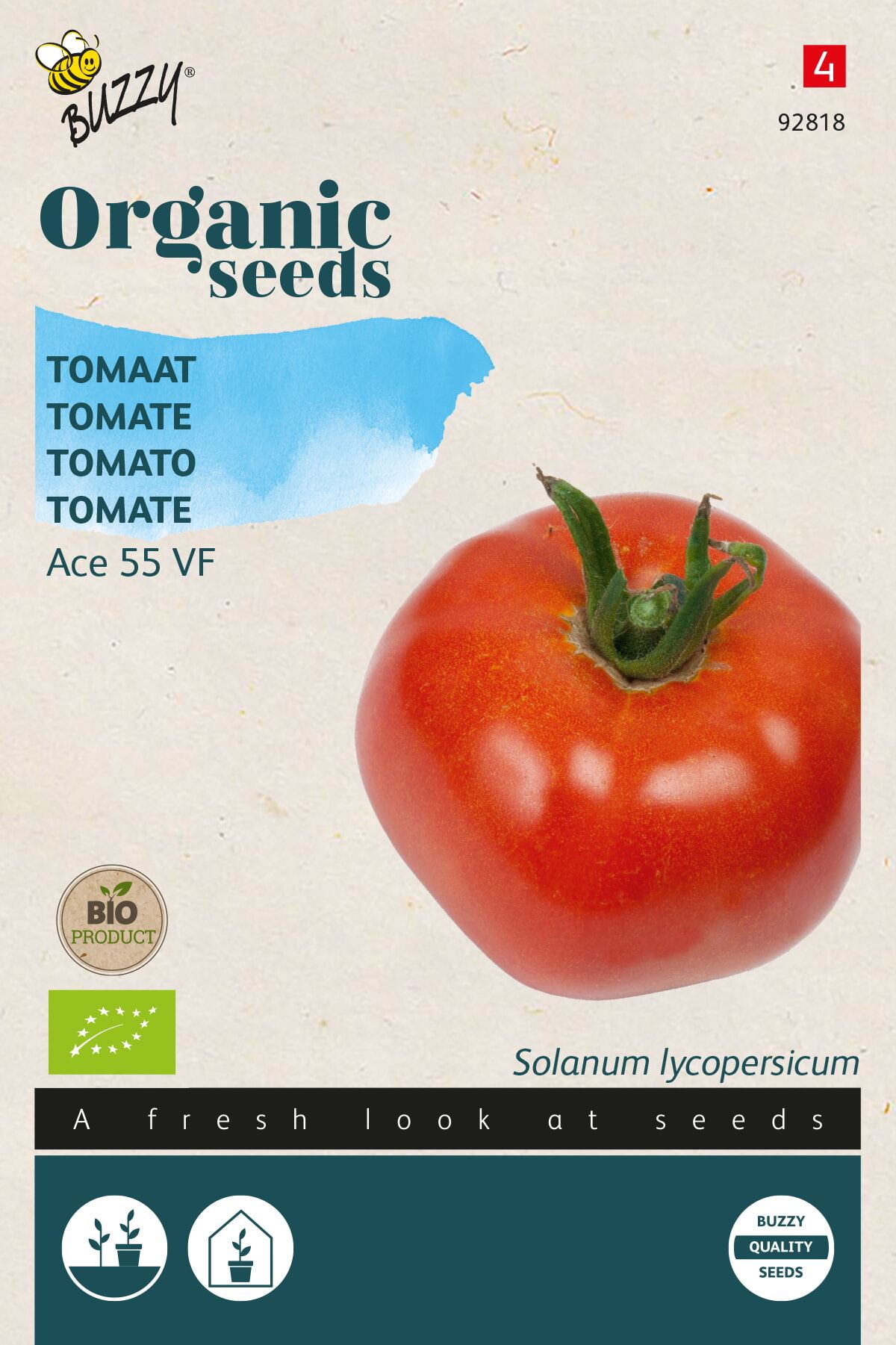 Buzzy® Bio Tomaten zaden - Ace 