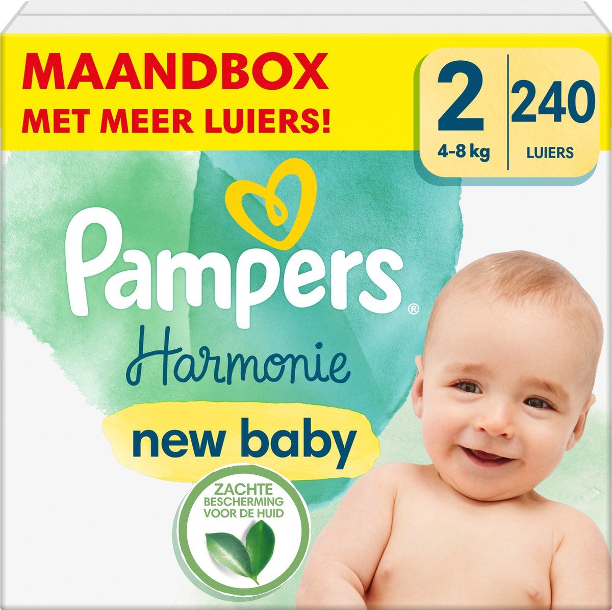 Pampers-Harmonie-Diapers-240pcs-Size-2-4-8kg-