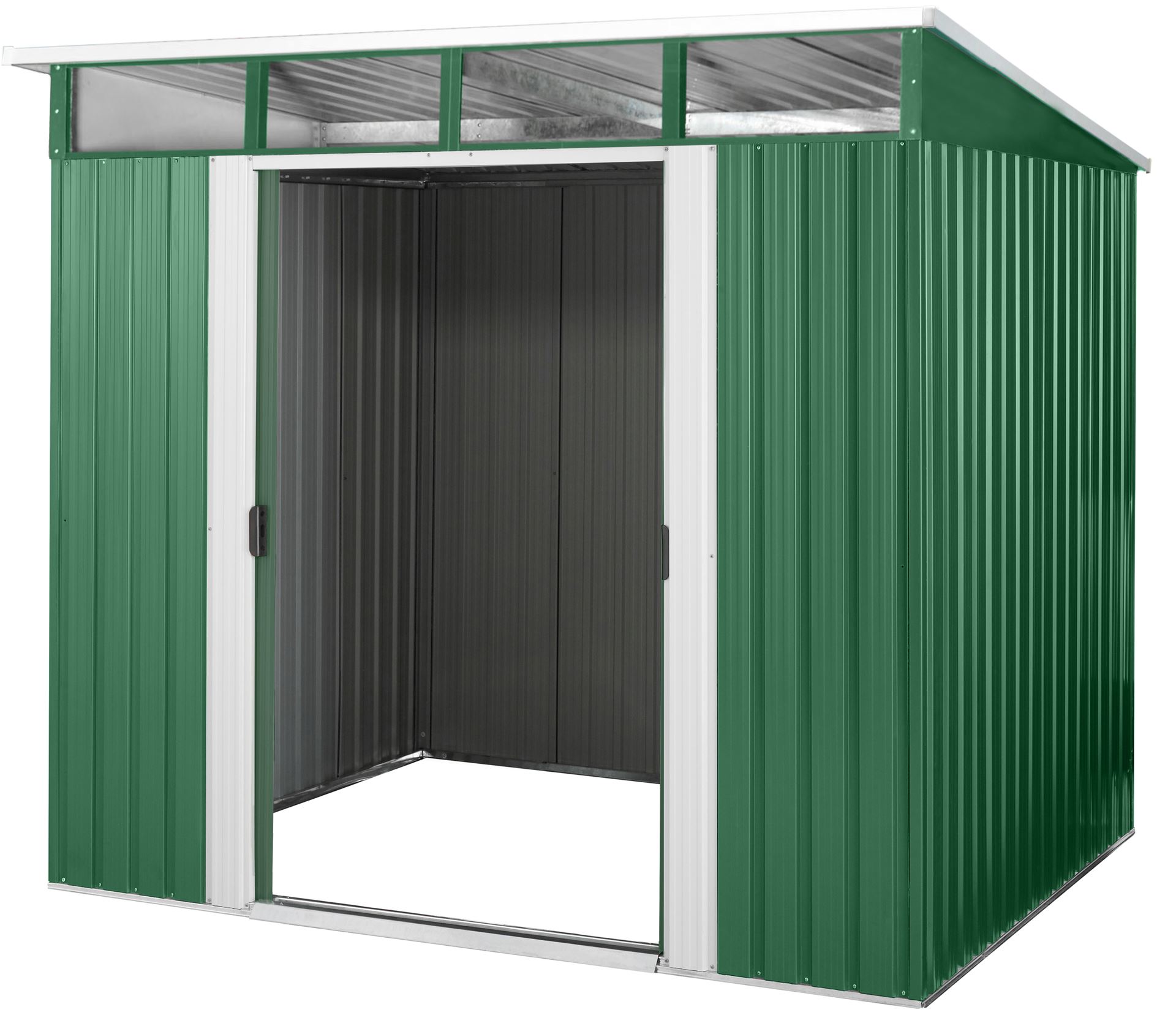 Tuinberging-Lubeck-86-dennegroen-wei-Tuinberging-metaal-B181-x-L224-x-H203-cm