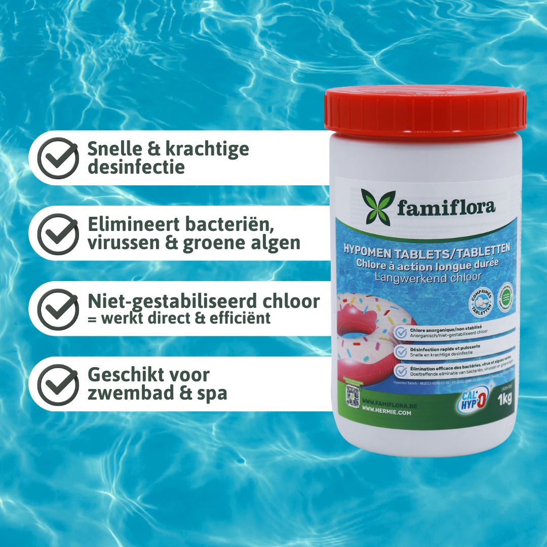 Langwerkend-anorganisch-chloor-1kg-10g-tabs-100x10g-niet-gestabiliseerd-chloor