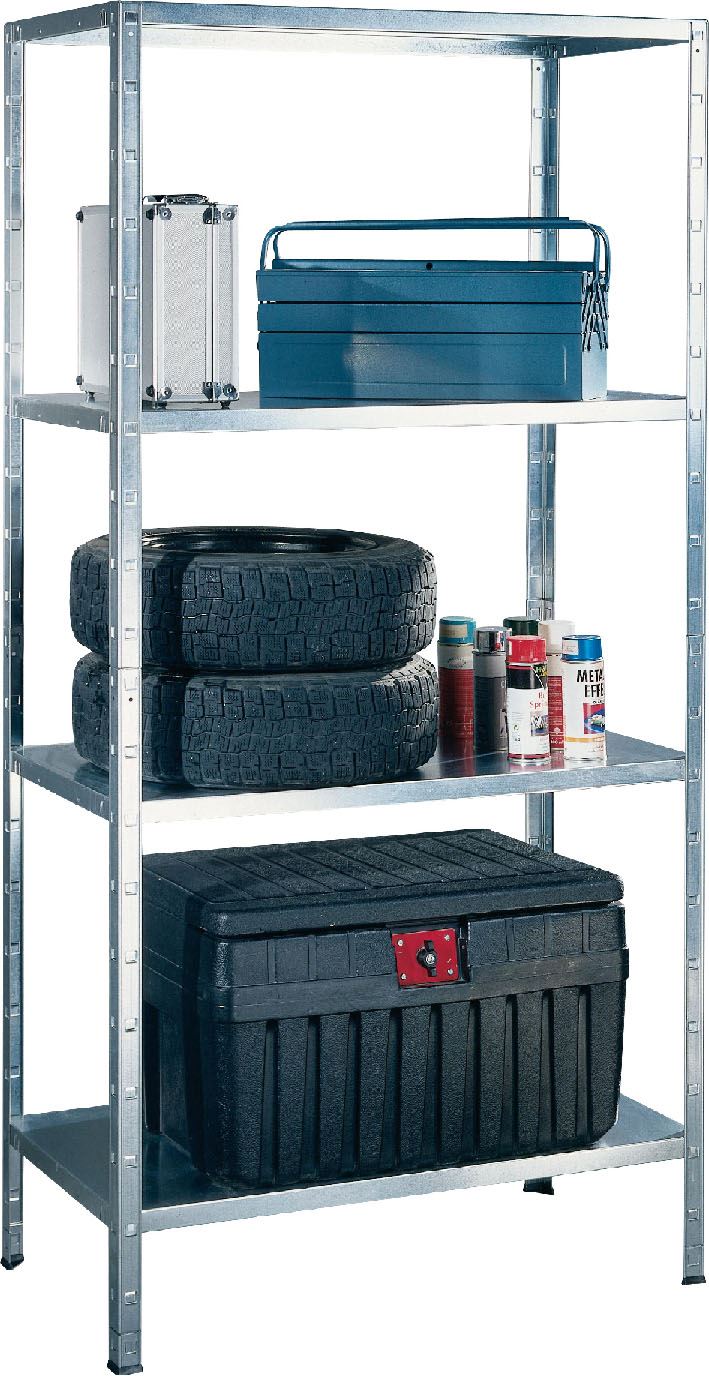 Practo Home schülte metalen rek galva galva - Opbergrekken - 50x100x200cm