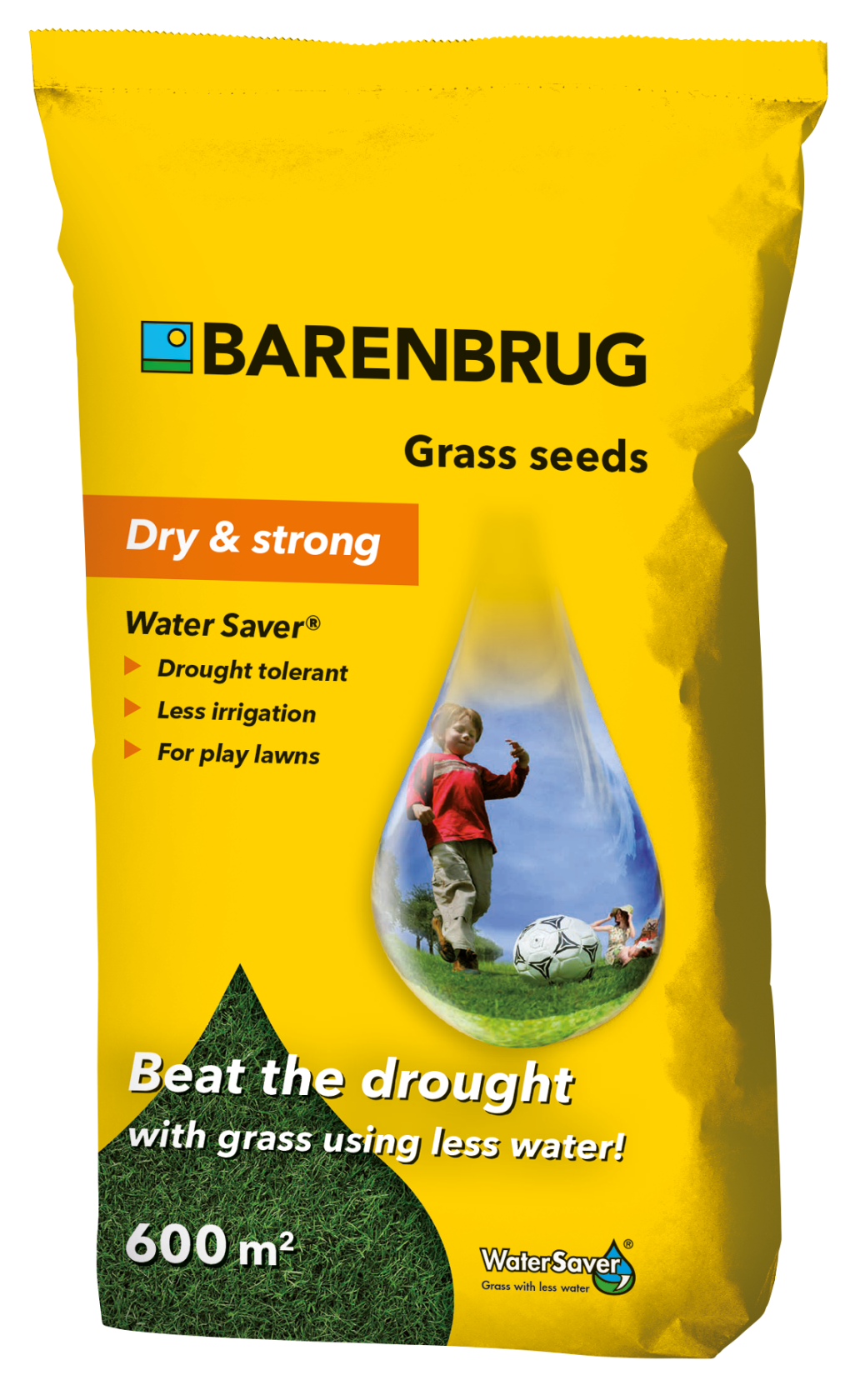 Barenbrug grass seed Water Saver - save water - 15kg up to 500m²
