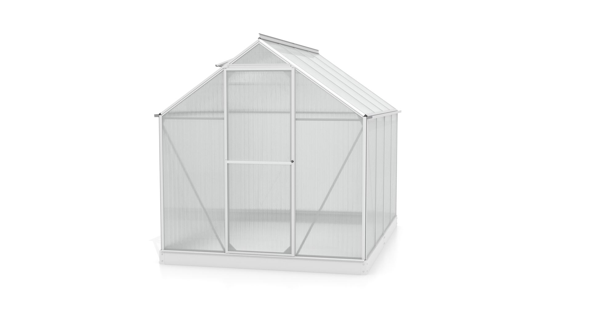 Triton-5000-HKP-4mm-Polycarbonaat-serre-Vrijstaand-B190-4-x-L253-5-x-H207-cm