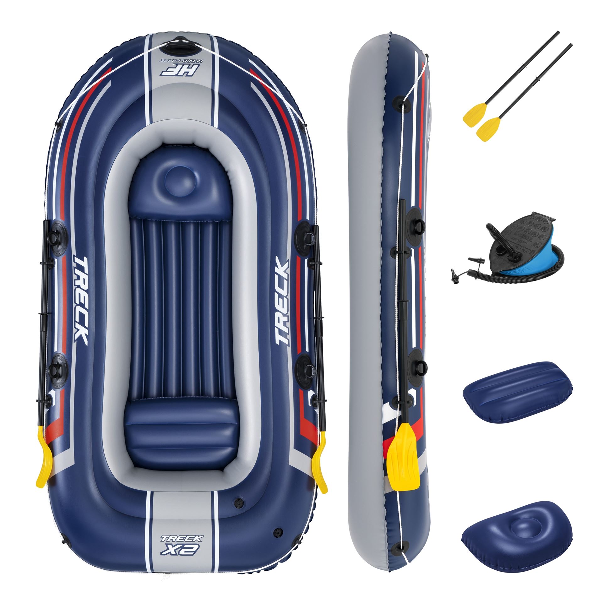 Hydro-force-opblaasboot-Treck-X2-set-255x127cm