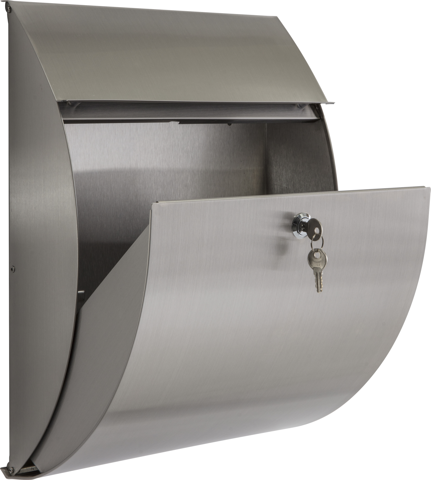 Practo Garden las vegas inox - Letterbox in stainless steel - 12x33x45cm