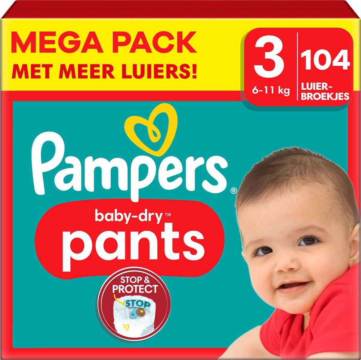 Pampers-Baby-Dry-Pants-Maat-3-104-luierbroekjes-6-11-KG-