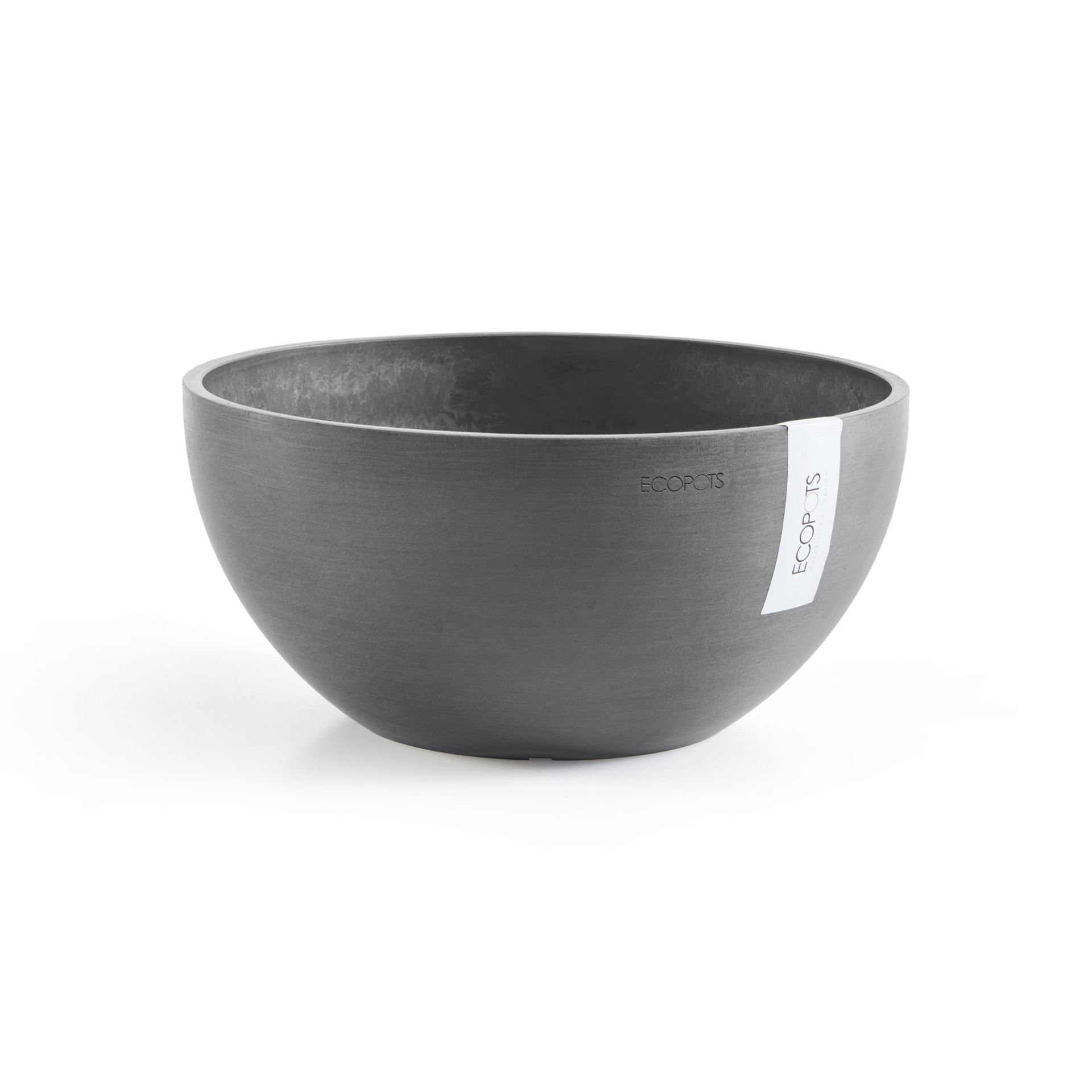 Ecopots-brussels-grey-25-cm-H12-cm