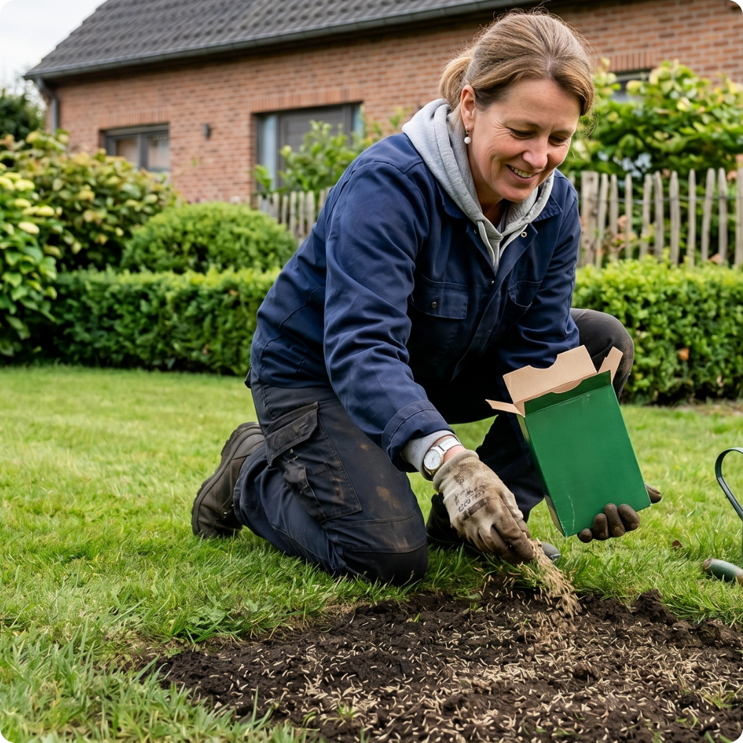 gazon bijzaaien